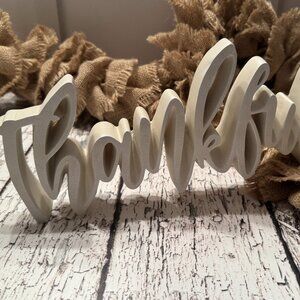 Thankful Table Top Decor